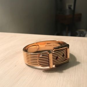 Michael Kors Rose Gold cuff bravery